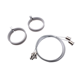 0706040 Pracht Pedelabhängung Set mit 2m Stahlseil Produktbild front M