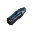 NTR-NC4MXX-BAG Neutrik XLR Kabelstecker 4 N/A XX Lötverbindung schwarz Produktbild front S