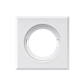 EP00007248 Esylux Cover FLAT series SQUARE WHITE cover Beschreibung: Ab Produktbild front M