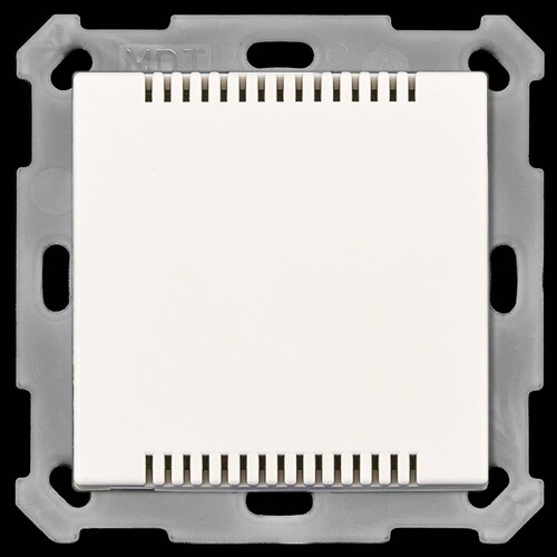 SCN-TS1UP.G1 MDT KNX Raumtemp. Sensor 1-fach UP Reinweiss glänzend Produktbild Front View L