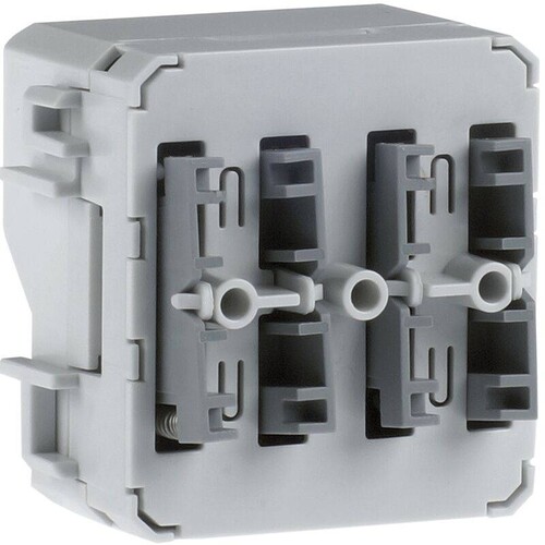 80141300 Berker BERKER KNX W.1 Taster BA 1fach mit Mittelstellung IP55 AP Produktbild