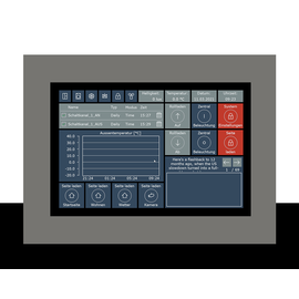 VC-1001.04 MDT VisuControl, Touchpanel, "10?/26.4cm" Produktbild front M