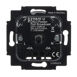 2CKA006599A3026 Busch-Jaeger DALI Power Poti TW BC SV 2116/11 U Produktbild front M