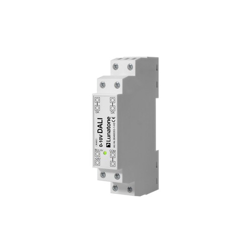 98018392 E-Term Schnittstellenmodul für Dalisteuerung mit 1-10V Signal 1 Kanal Produktbild Front View L