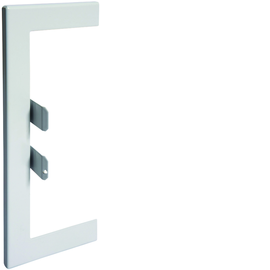 BRP65170W7035 Tehalit Wandanschlussblende,BRP65170,Stahlbl,rw Produktbild front M