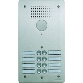 AV2012VI Fermax Türstation UP silber Antivandal VIDEO 2 reihig mit 12 Tasten Produktbild front M