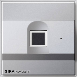 261765 Gira Gira Keyless In Fingerprint Leseeinheit Gira TX_44 F Alu Produktbild