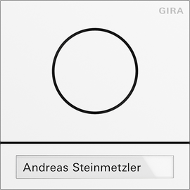 5565902 Gira Türstationsmodul System 106 Verkehrsweiß(lack.) Produktbild