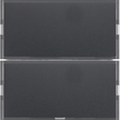 80162785 Berker BERKER KNX S.1/B.x Tastsensor 2fach Komfort anthrazit/alu Produktbild front S