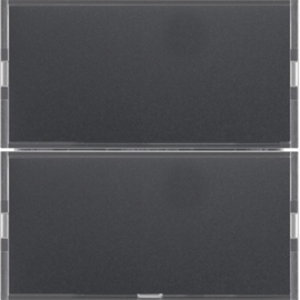 80162785 Berker BERKER KNX S.1/B.x Tastsensor 2fach Komfort anthrazit/alu Produktbild front M