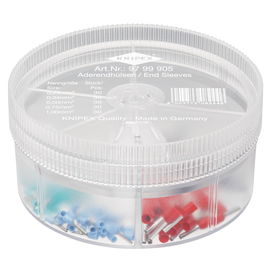 97 99 905 Knipex Sortimentsboxen mit Aderendhülsen Produktbild front M