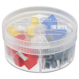 97 99 909 Knipex Sortimentsboxen mit Aderendhülsen Produktbild front M