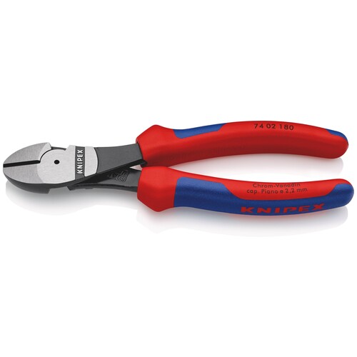 74 02 180 Knipex Kraftseitenschneider Produktbild