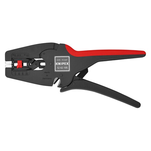 12 42 195 SB Knipex Automatische Abisolierzange MultiStrip 10 Produktbild