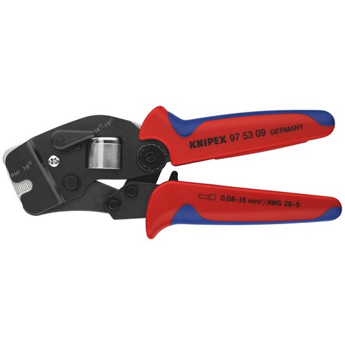 97 53 09 SB Knipex Aderendhülsen Presszange, selbsteinstellend Produktbild