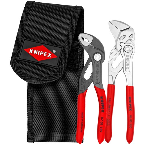 00 20 72 V01 Knipex KNIPEX Minis in Gürteltasche 2-teilig Produktbild