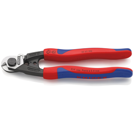 95 62 190 Knipex Drahtseilschere, geschmiedet Produktbild front M