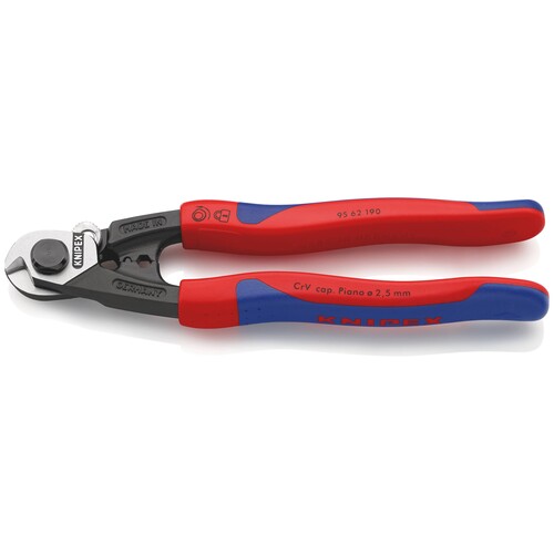 95 62 190 Knipex Drahtseilschere, geschmiedet Produktbild