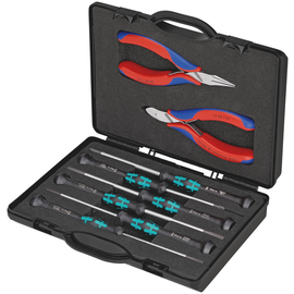 00 20 18 Knipex Elektronik Werkzeug-Set Produktbild