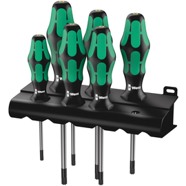 05138250001 Wera TORX® BO Schraubendrehersatz mit Bohrung, 6-tlg. Produktbild