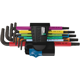 05024179001 Wera 967/9 TX Multicolour HF Winkelschlüsselsatz Produktbild