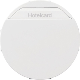 16402079 Berker BERKER R.x Hotelcard Schalteraufsatz mit Aufdruck und Linse Produktbild front M