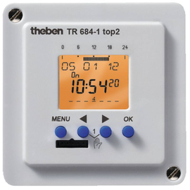 6840100 Theben THEBEN Digitalschaltuhr TR684-1/TOP2 Produktbild