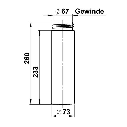 90210309 Albert Leuchten Ersatzglas G 309 Produktbild