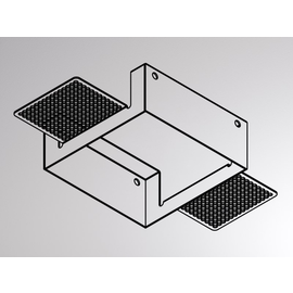 629-106 Molto Luce GRID EINBAURAHMEN schwarz Produktbild