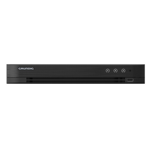 GD-RT-AP5004P Grundig 4 Kanal HD-TVI TVI/Analog/IP Hybrid Rekorder ohne Festp Produktbild Front View L