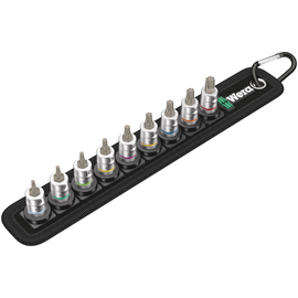05003882001 Wera 3 TORX HF Zyklop Bitnus mit Haltefunktion 1/4? 9-teilig" Produktbild front M