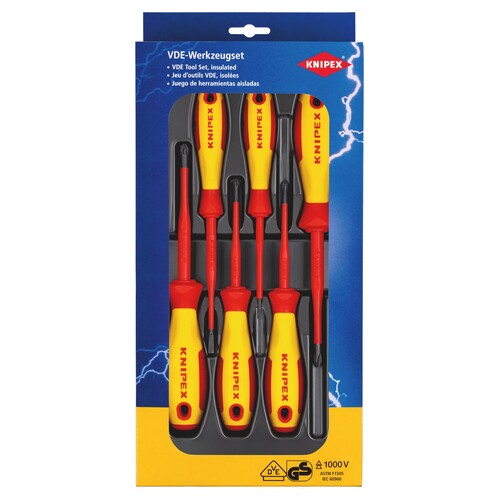 00 20 12 V04 Knipex KNIPEX VDE Schraubendreher Set S/PH/PZ Produktbild Additional View 1 L