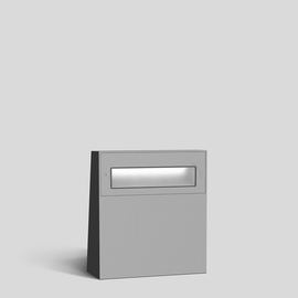 84081AK3 Bega Bodenaufbauleuchte 3000 K, silber Produktbild