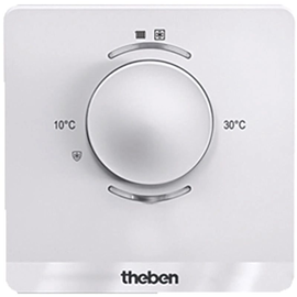 4800480 Theben THEBEN KNX Luxor Raumtemperaturregler RAM718 Ap Produktbild front M