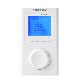 40595 ETHERMA Funk-Raumthermostat ET-14A LCD-Anzeige mit Uhr Wochenprogramm Produktbild