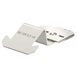 6016668 Obo BC SGR A2 Befestigungsclip Gitterrinne auf MS Profil 82x33x17 Edel Produktbild front M