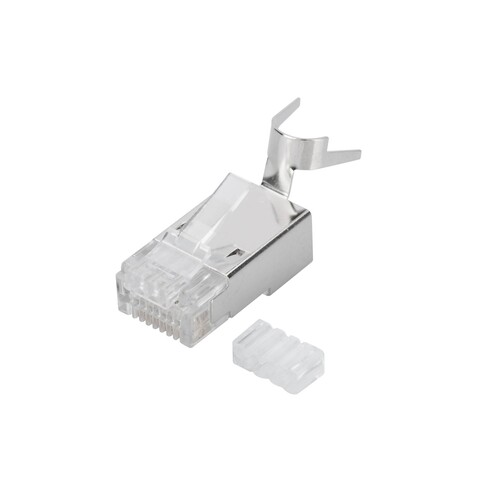 AK-219604 Assmann RJ45 Stecker für Verlegekabel 10GBit ready, CAT6a Produktbild Front View L