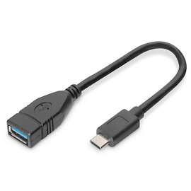 AK-300315-001-S Classic USB C KAB. C/STA/BU 0,15m Adapterkabel, OTG Produktbild