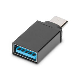 AK-300506-000-S Classic USB3.0 Adapter, type C A USB C Stecker USB A Buchse Produktbild front M