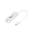 DA-70243 Digitus USB Hub  3x USB+SD+MicroSD USB Typ C Anschluß, Alum Produktbild