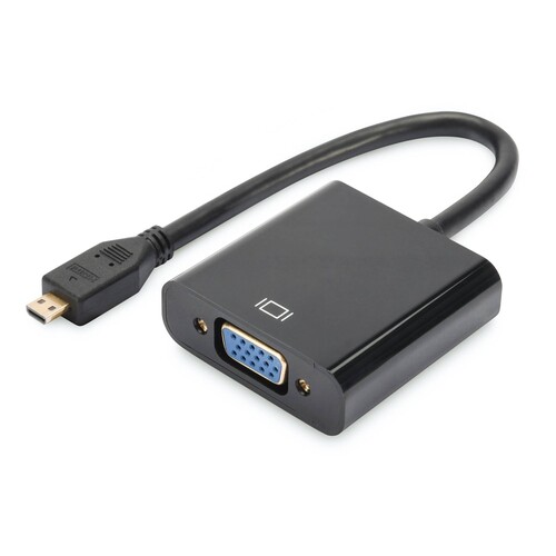 DA-70460 Digitus Converter Micro HDMI VGA+Audio max. Auflösung 1080p Produktbild