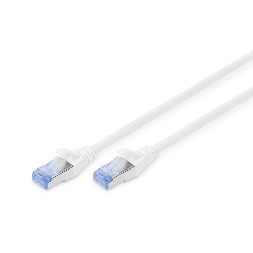 DK-1532-070 Digitus Patchk.Cat.5e 7m SF/UTP GRAU Premium Line AWG26/7 Produktbild Front View L