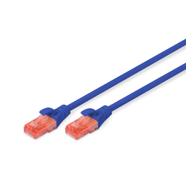 DK-1617-020/B Digitus Patchk.Cat.6  2m U/UTP BLAU Premium Line AWG26/7  LSHZ Produktbild