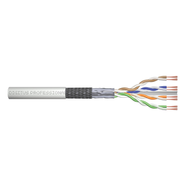 DK-1633-P-1 Digitus Patchkabel CAT.6 SF/UTP 100m 4x2xAWG26/7, LSOH, 100m Produktbild front M