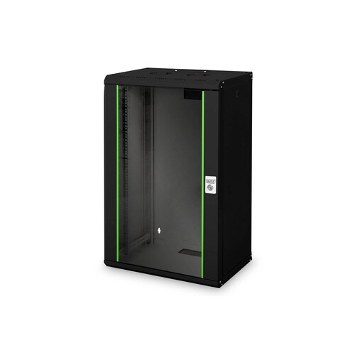 DN-19-20U-SW Digitus Schrank Wandmontage 20HE H 995  B 600  T 445 mm RAL9005 Produktbild