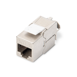 DN-93615-24 Digitus Keystone Jack CAT.6a RJ45 STP Toolless,Re-Embedded,Set=24St. Produktbild