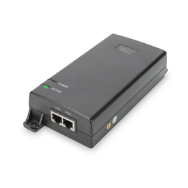 DN-95104 Digitus PoE Energieversorger 802.3at 10/100/1000 Mbps, max.48V, 60W Produktbild front M