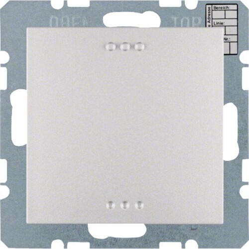 75441383 Berker KNX S.1/B.x CO2-Sensor, alu matt Produktbild Front View L
