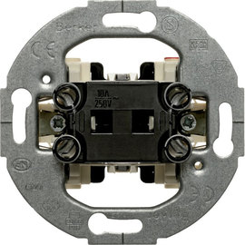 503601 Berker BERKER Wipptaster Einsatz Up mit Wechselkontakt und runder Tragpl Produktbild front M
