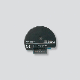 200017260-00 Siedle Nebensignal Controller NSC 602 0 schwarz Produktbild
